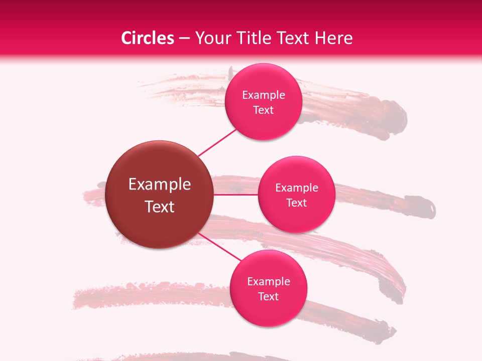 Backdrop Oil Blood PowerPoint Template