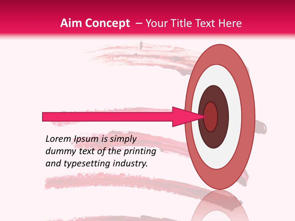 Backdrop Oil Blood PowerPoint Template