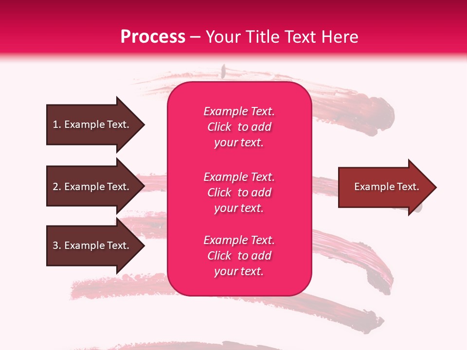 Backdrop Oil Blood PowerPoint Template