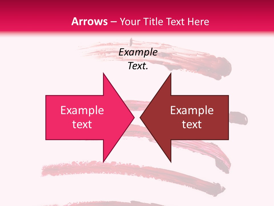 Backdrop Oil Blood PowerPoint Template