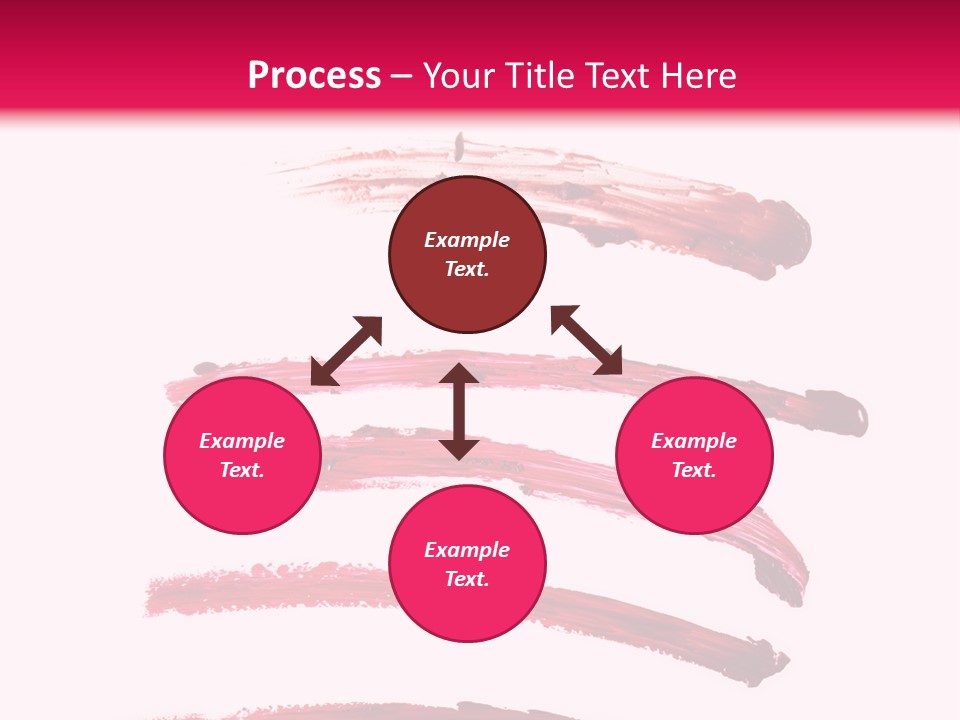 Backdrop Oil Blood PowerPoint Template