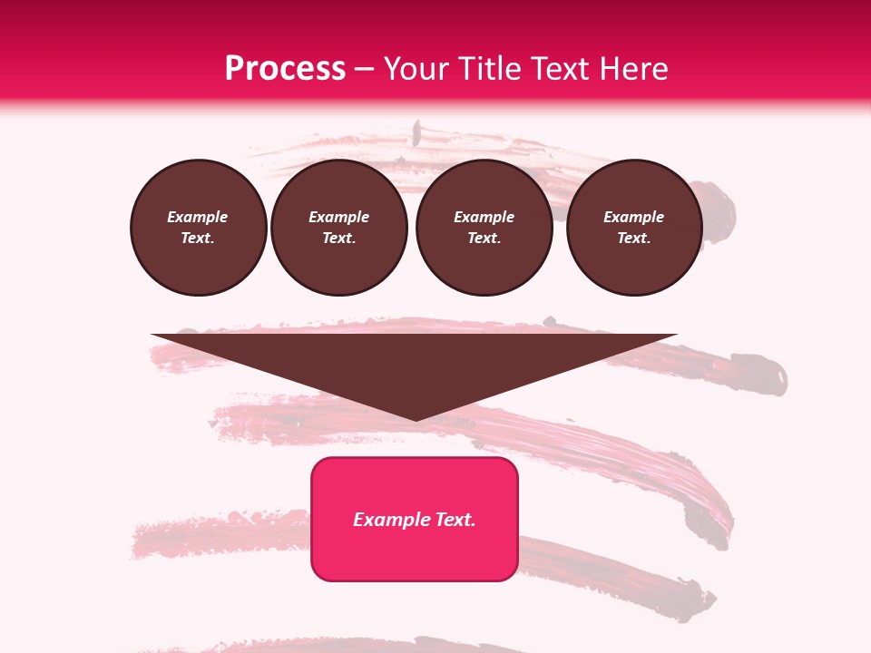 Backdrop Oil Blood PowerPoint Template