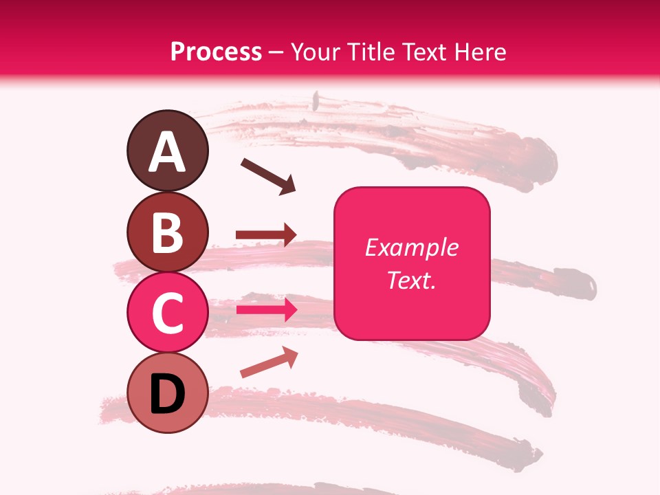 Backdrop Oil Blood PowerPoint Template