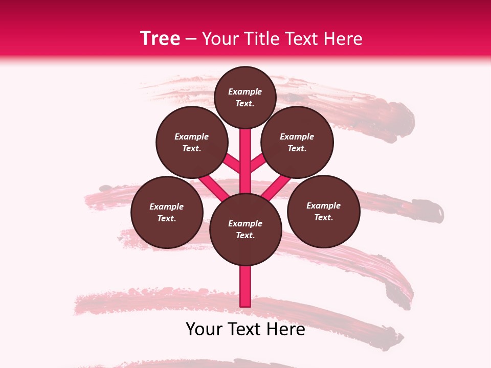 Backdrop Oil Blood PowerPoint Template