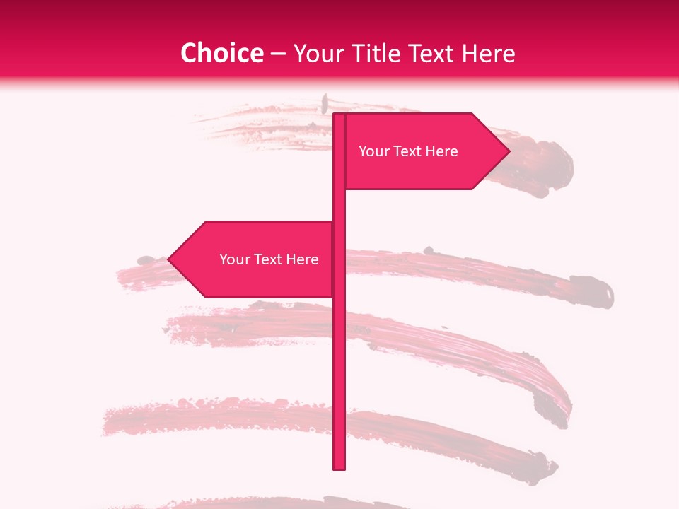 Backdrop Oil Blood PowerPoint Template