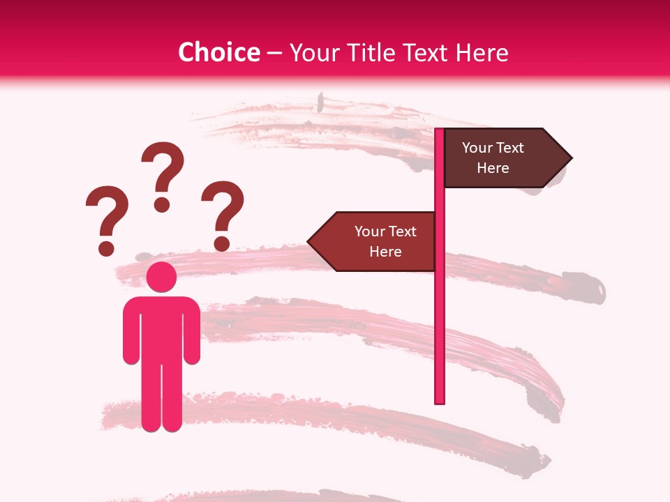 Backdrop Oil Blood PowerPoint Template