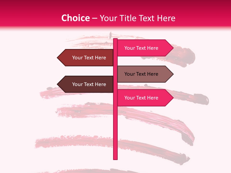 Backdrop Oil Blood PowerPoint Template