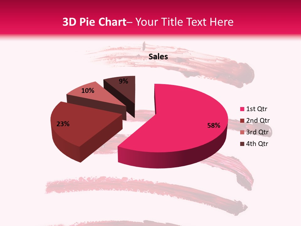 Backdrop Oil Blood PowerPoint Template