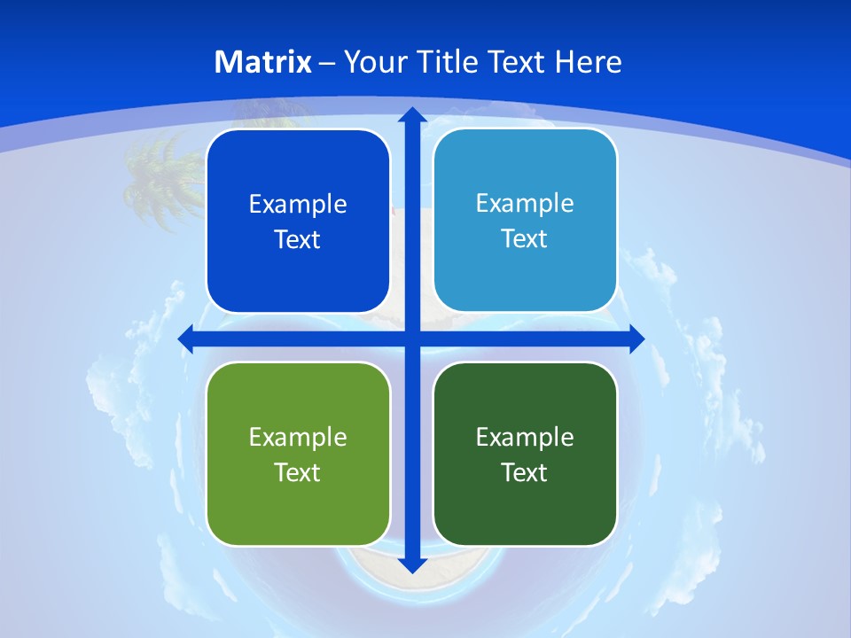 White Shore Resort PowerPoint Template