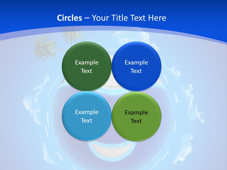 White Shore Resort PowerPoint Template