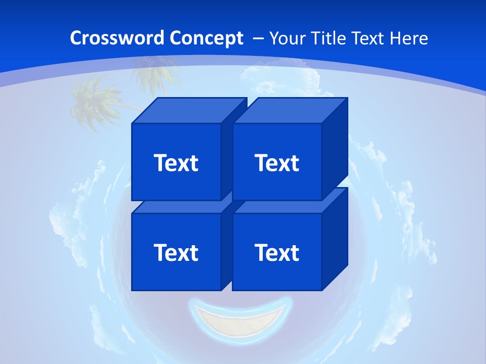 White Shore Resort PowerPoint Template