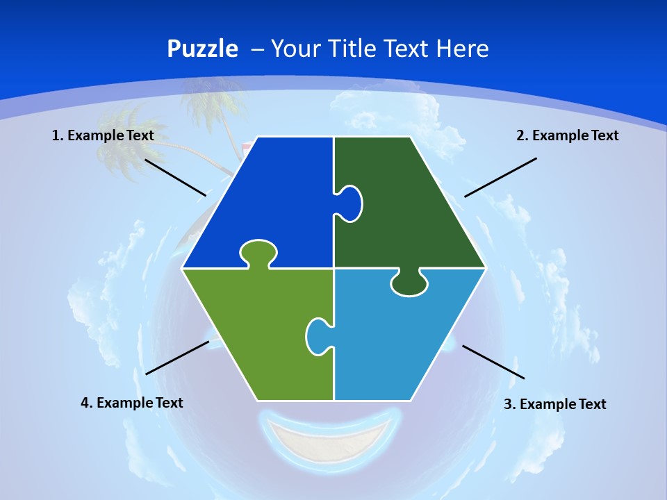 White Shore Resort PowerPoint Template