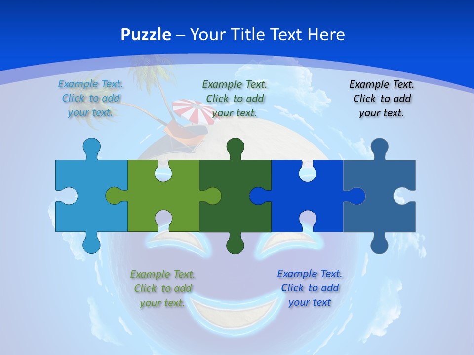 White Shore Resort PowerPoint Template