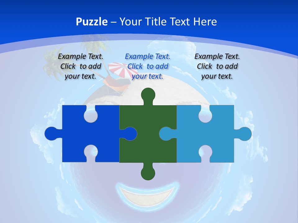 White Shore Resort PowerPoint Template