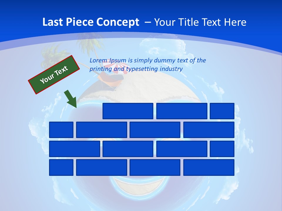 White Shore Resort PowerPoint Template