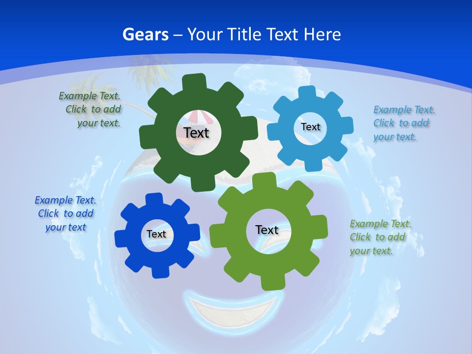 White Shore Resort PowerPoint Template