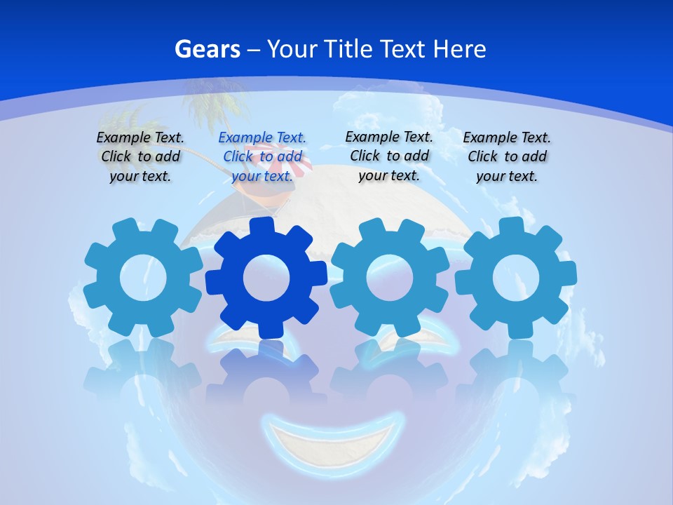 White Shore Resort PowerPoint Template