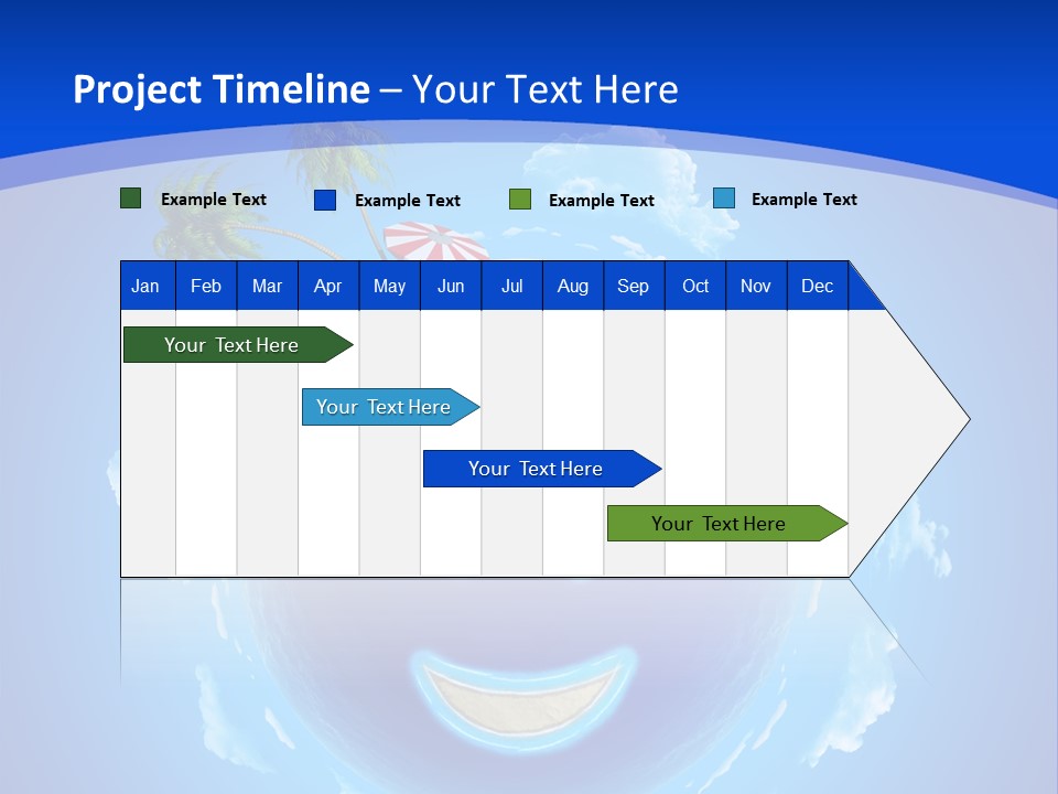 White Shore Resort PowerPoint Template