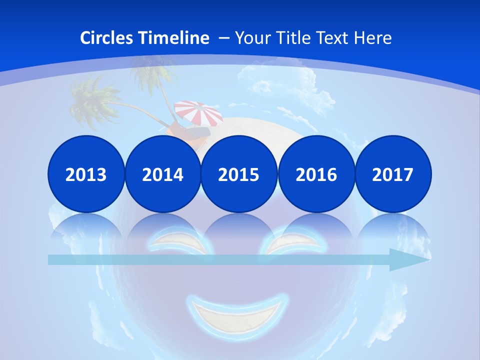 White Shore Resort PowerPoint Template