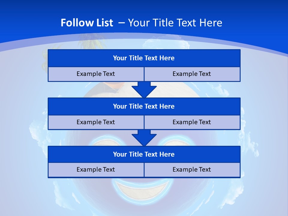 White Shore Resort PowerPoint Template