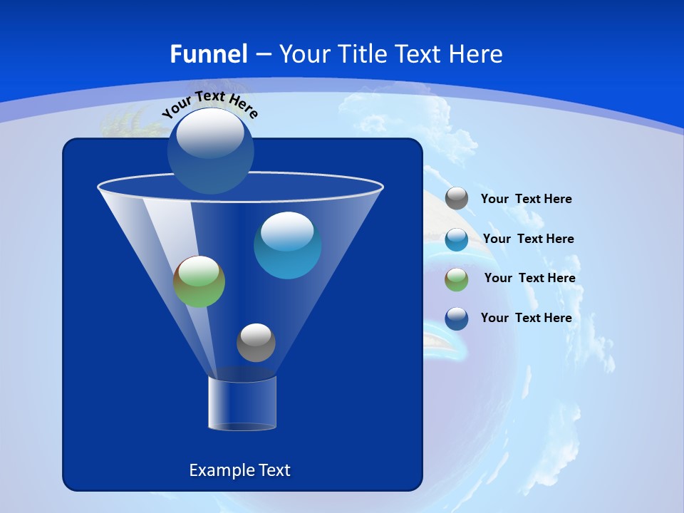 White Shore Resort PowerPoint Template