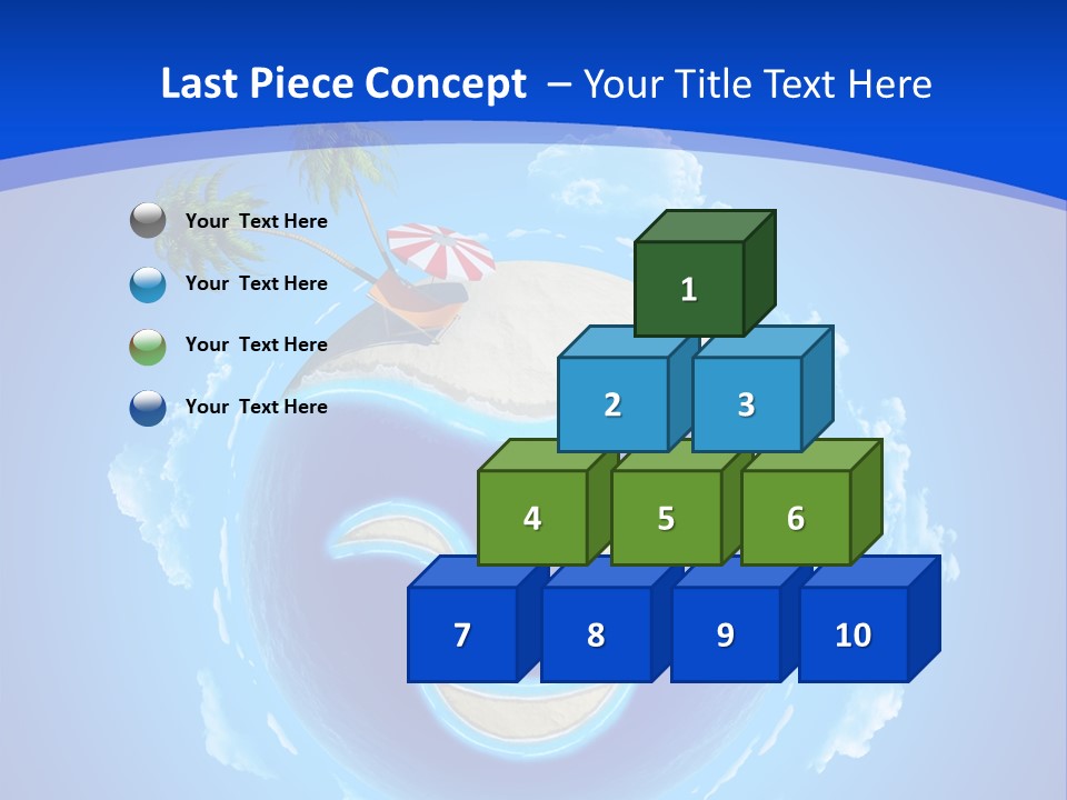 White Shore Resort PowerPoint Template