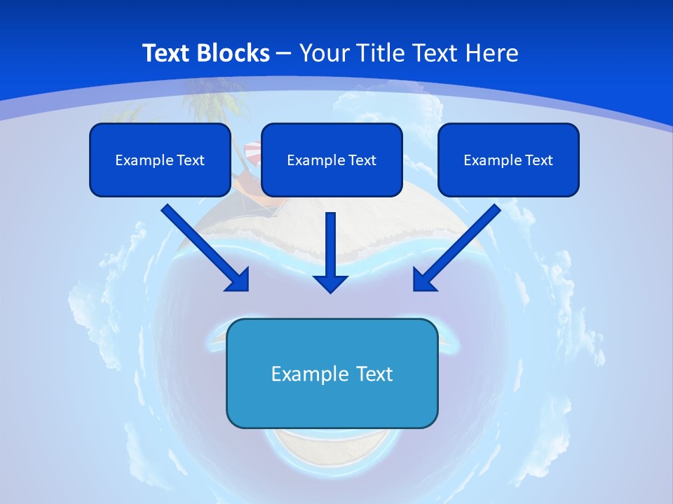White Shore Resort PowerPoint Template