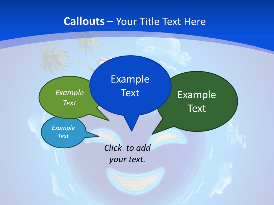 White Shore Resort PowerPoint Template