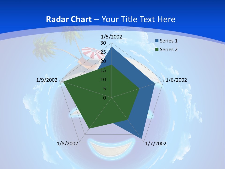 White Shore Resort PowerPoint Template
