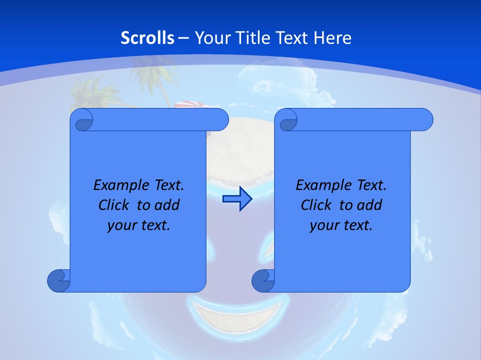 White Shore Resort PowerPoint Template