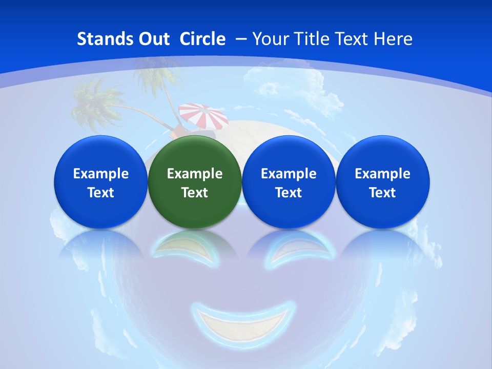 White Shore Resort PowerPoint Template