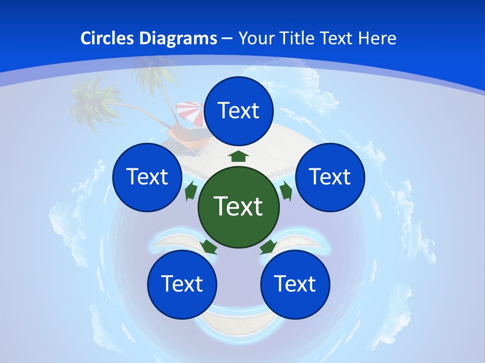 White Shore Resort PowerPoint Template