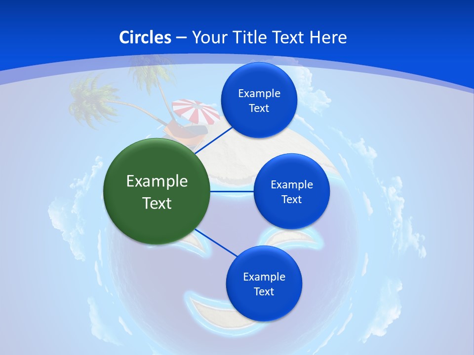 White Shore Resort PowerPoint Template