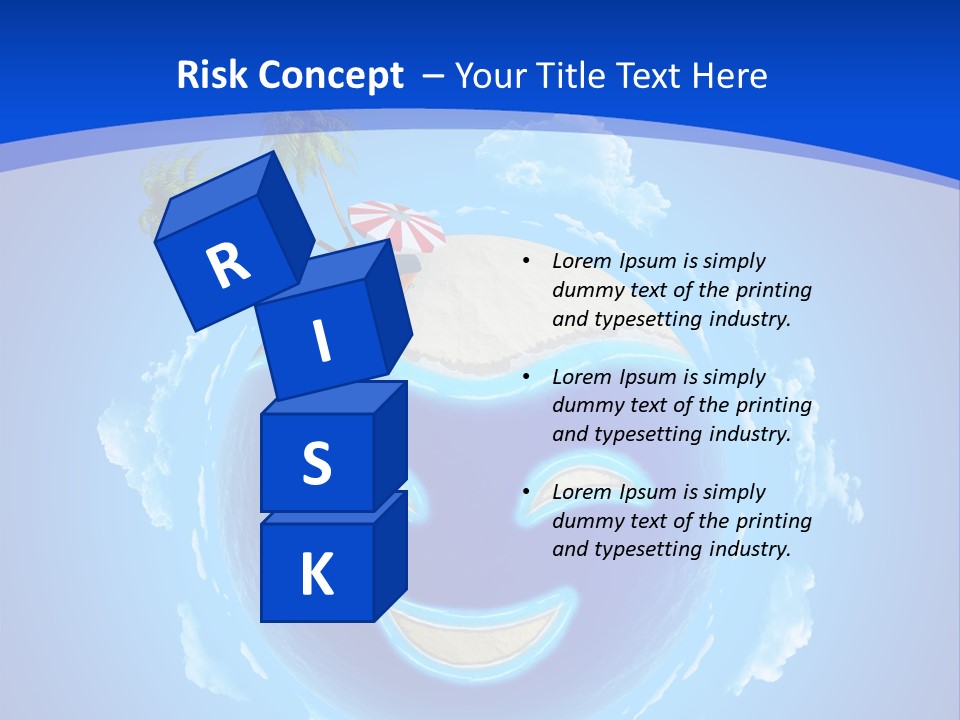 White Shore Resort PowerPoint Template