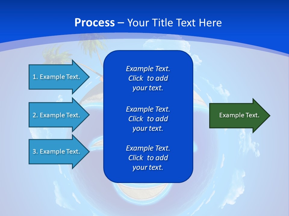 White Shore Resort PowerPoint Template
