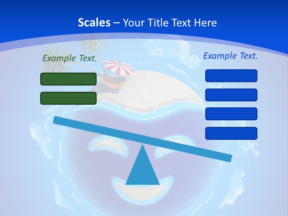 White Shore Resort PowerPoint Template