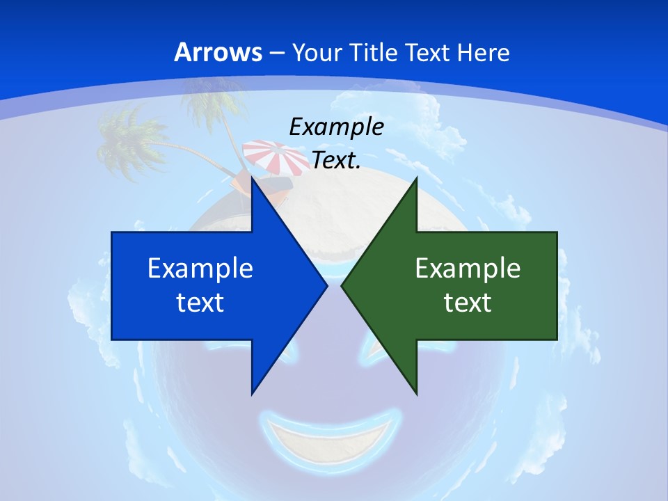 White Shore Resort PowerPoint Template