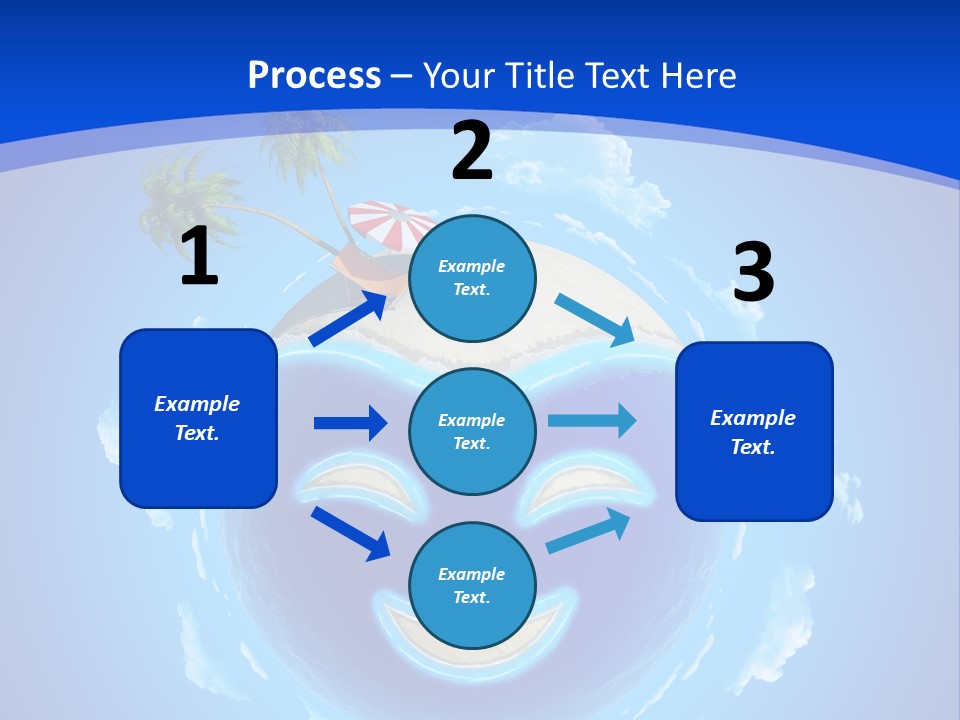 White Shore Resort PowerPoint Template