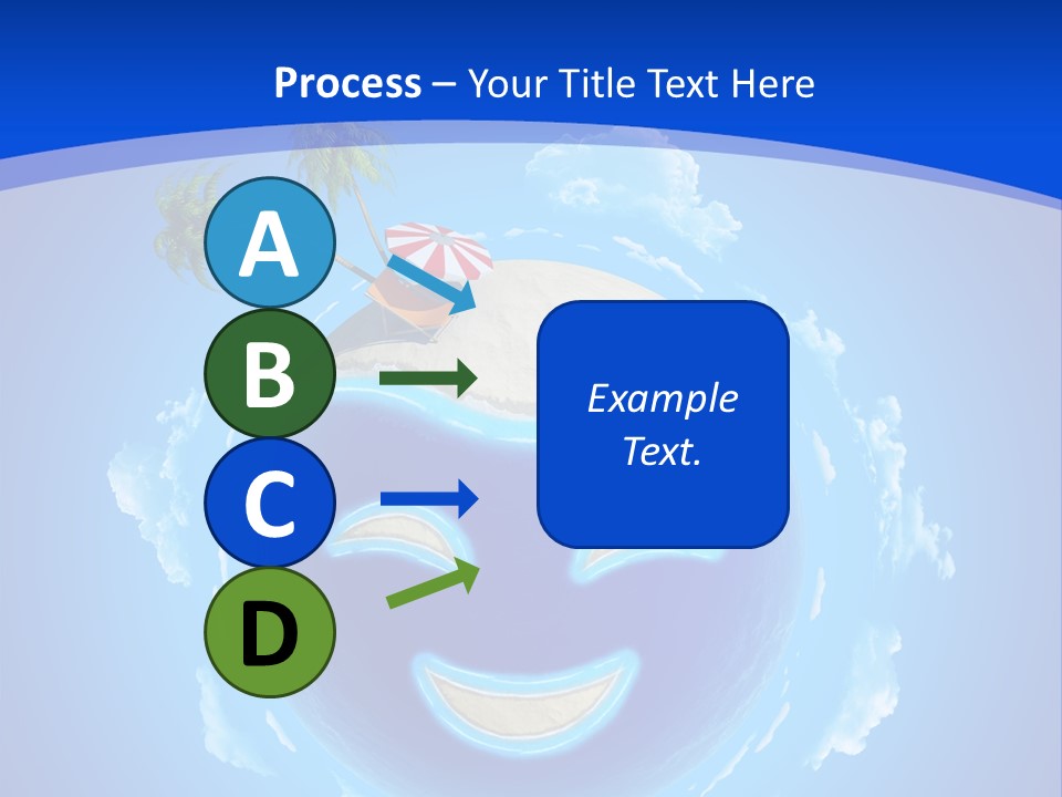 White Shore Resort PowerPoint Template