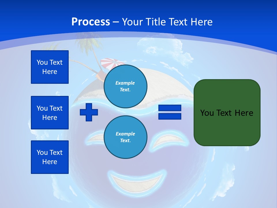White Shore Resort PowerPoint Template