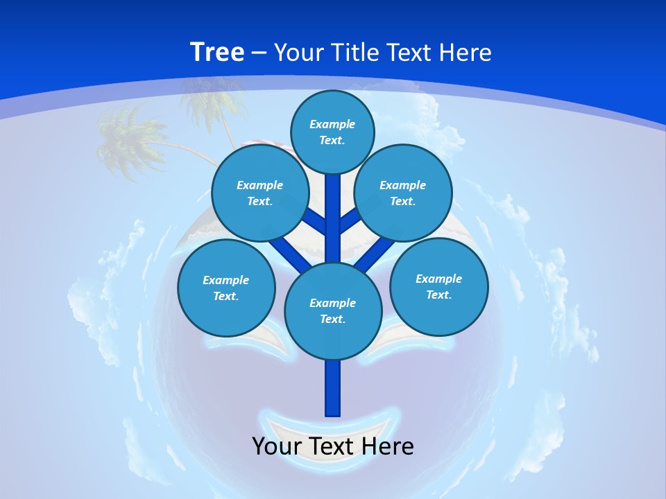 White Shore Resort PowerPoint Template