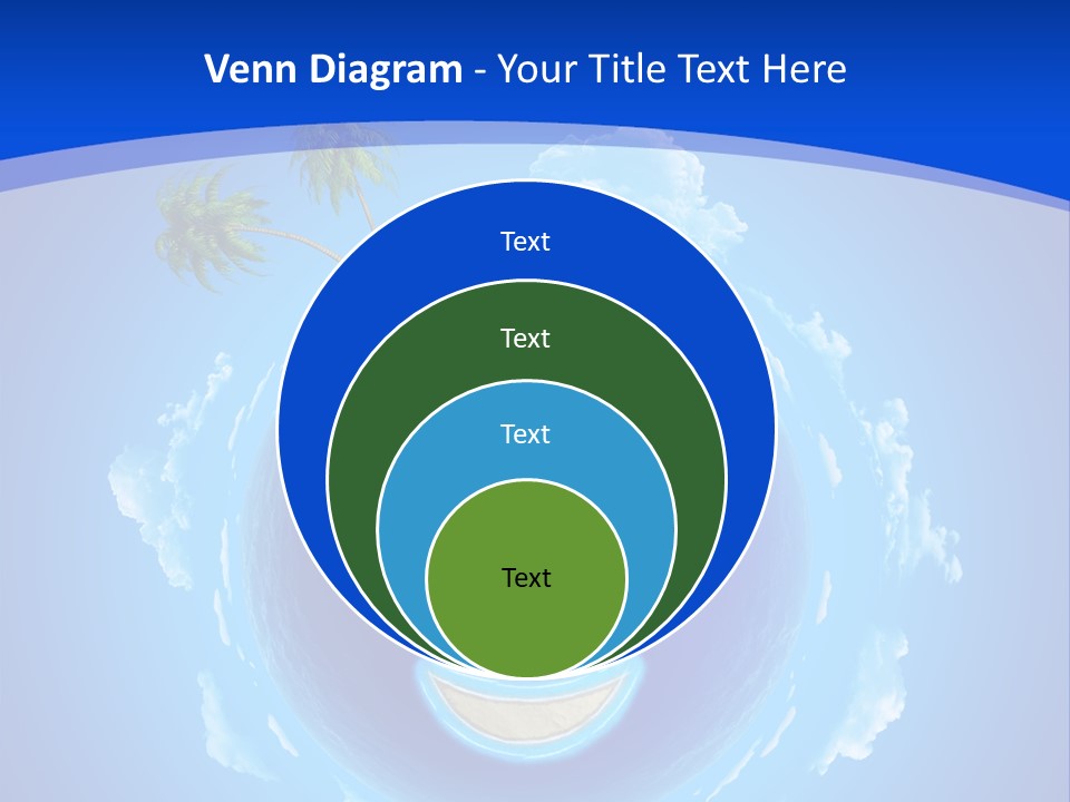 White Shore Resort PowerPoint Template