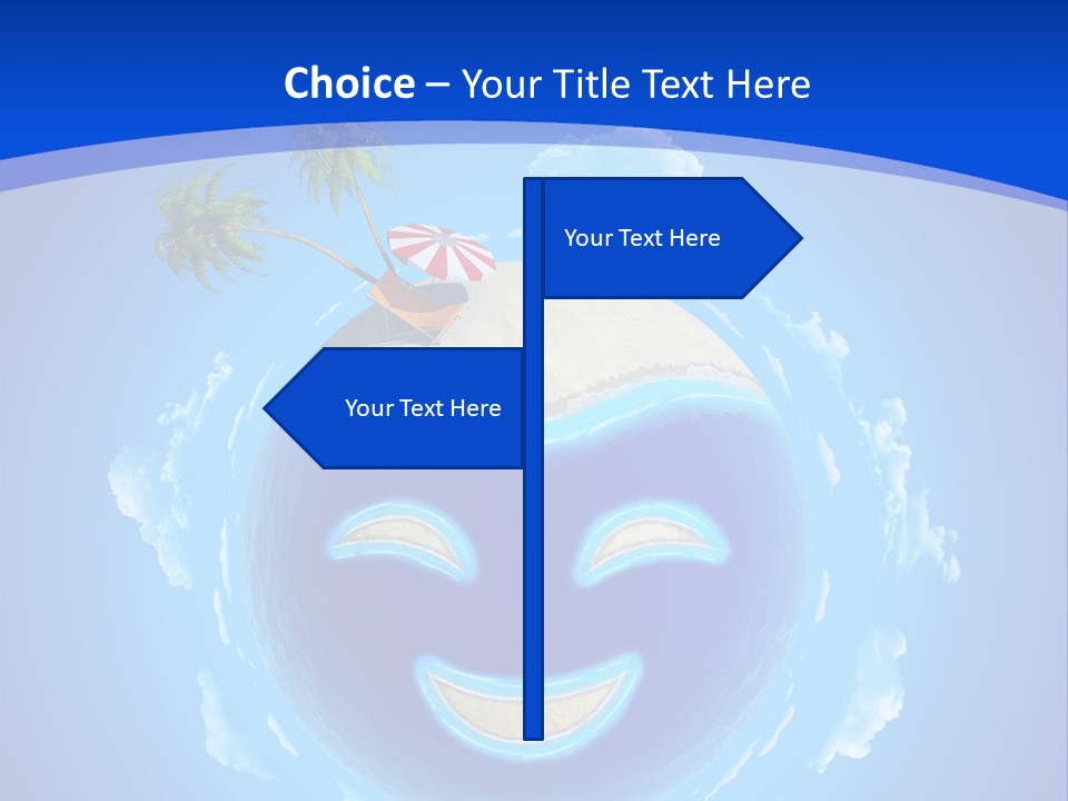 White Shore Resort PowerPoint Template