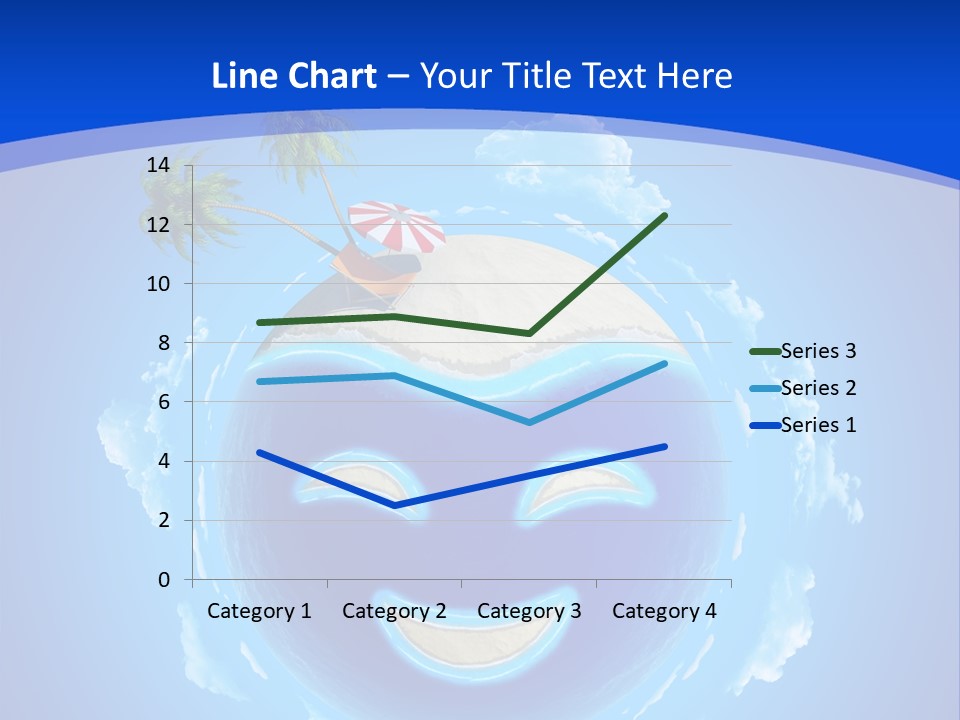 White Shore Resort PowerPoint Template
