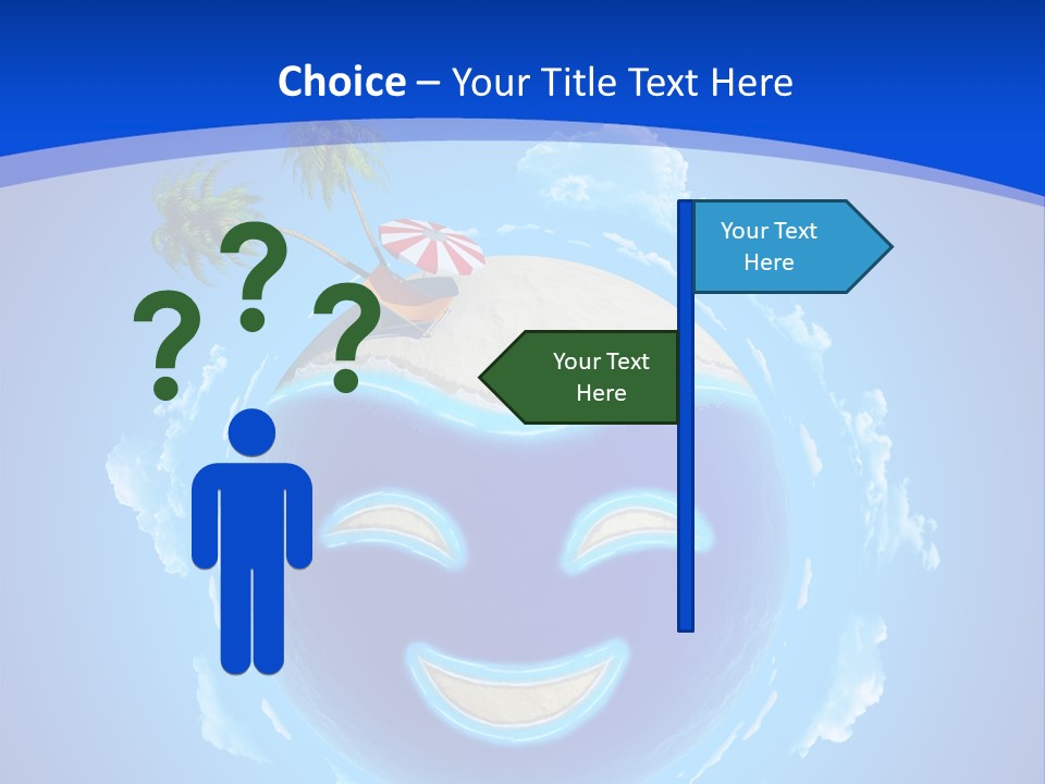 White Shore Resort PowerPoint Template