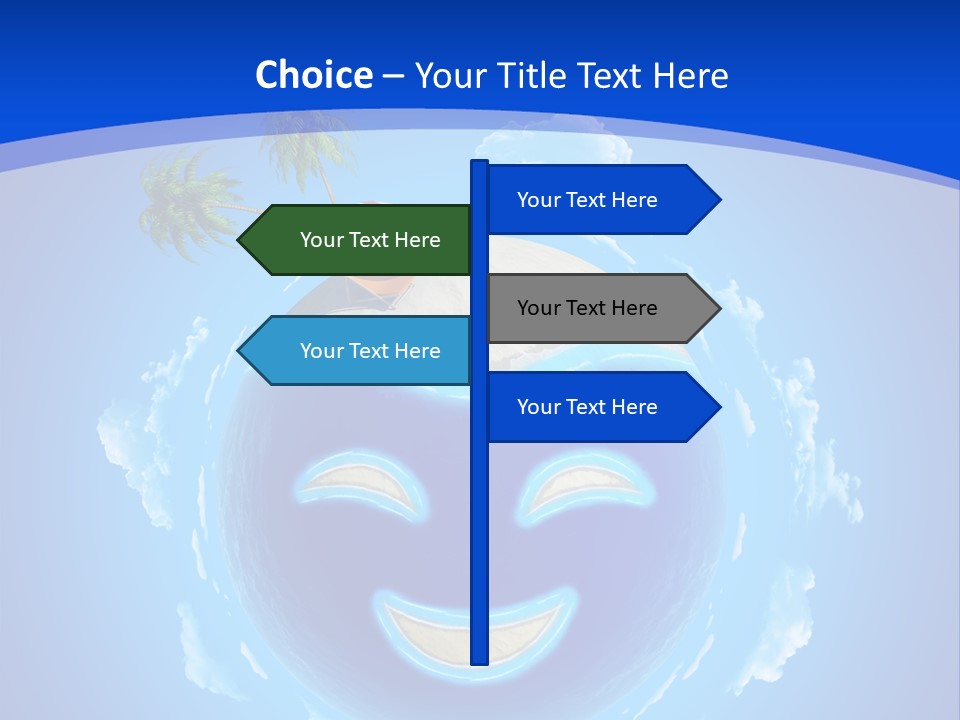 White Shore Resort PowerPoint Template