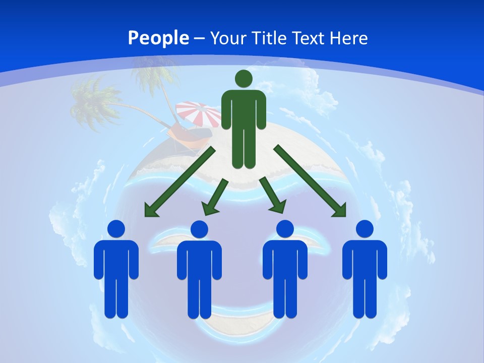 White Shore Resort PowerPoint Template