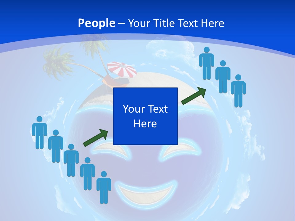 White Shore Resort PowerPoint Template