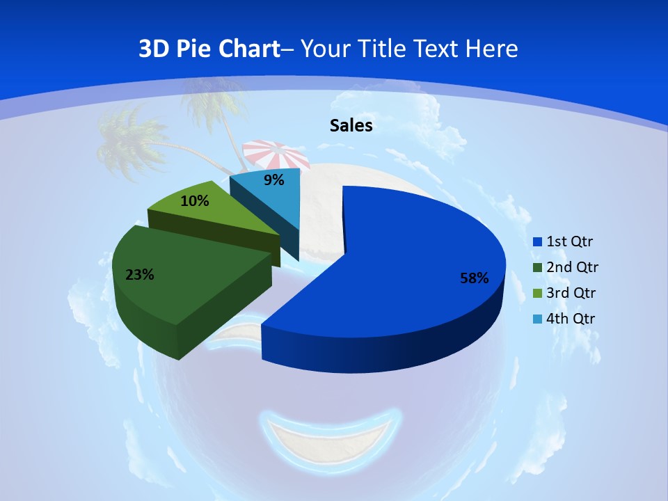 White Shore Resort PowerPoint Template