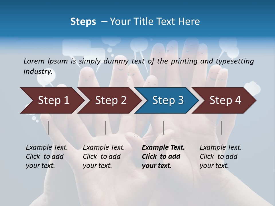 Sign Family Conceptual PowerPoint Template